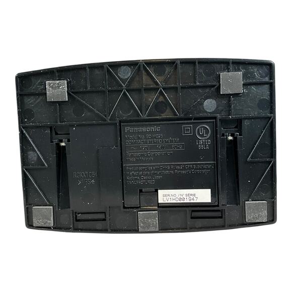 Panasonic SC-HE25 Single CD Player, IPOD Deck w/MP3, AM/FM Receiver Slim Vertica - Picture 14 of 14